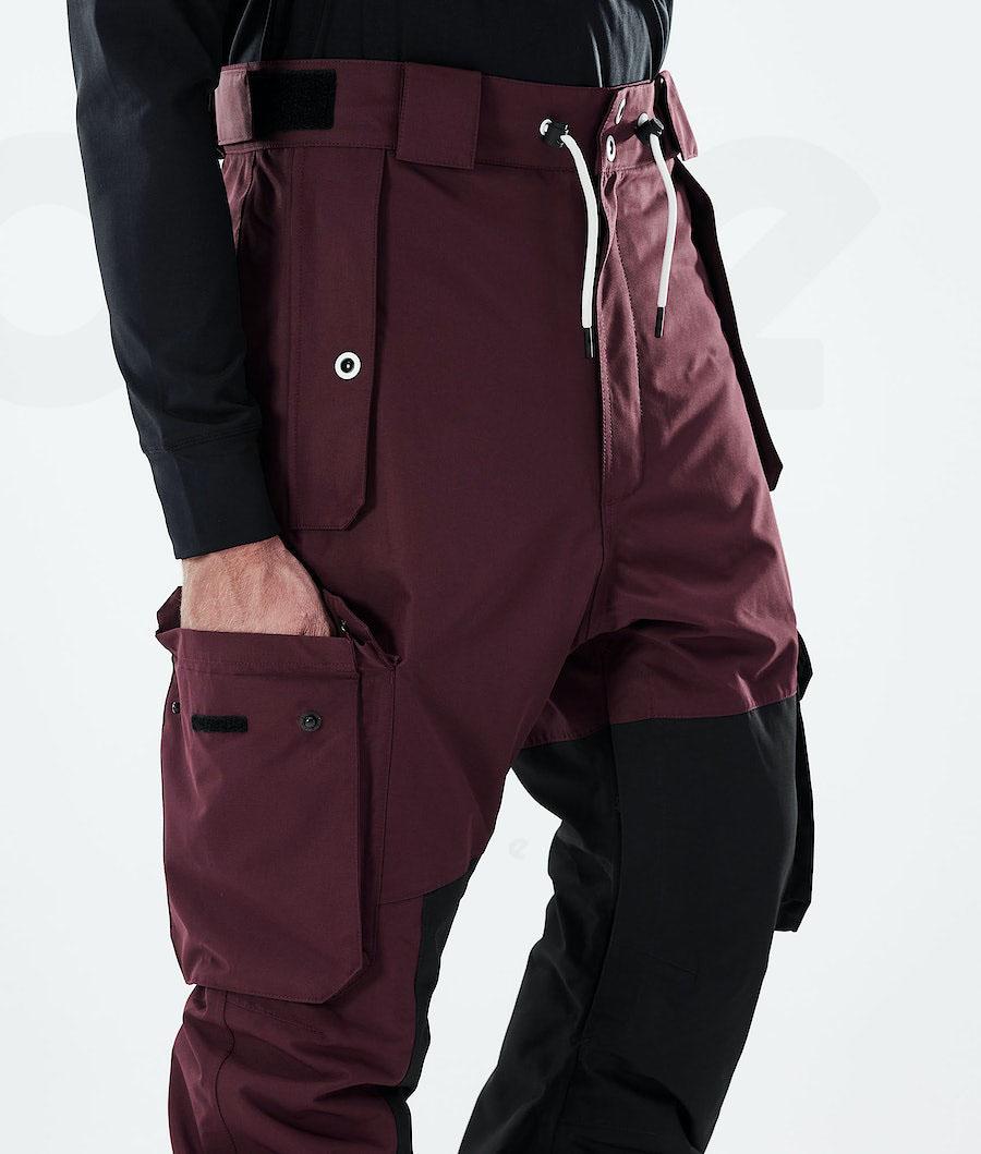 Dope Adept 2021 Ski Broek Heren Bordeaux Zwart | NLAP2601