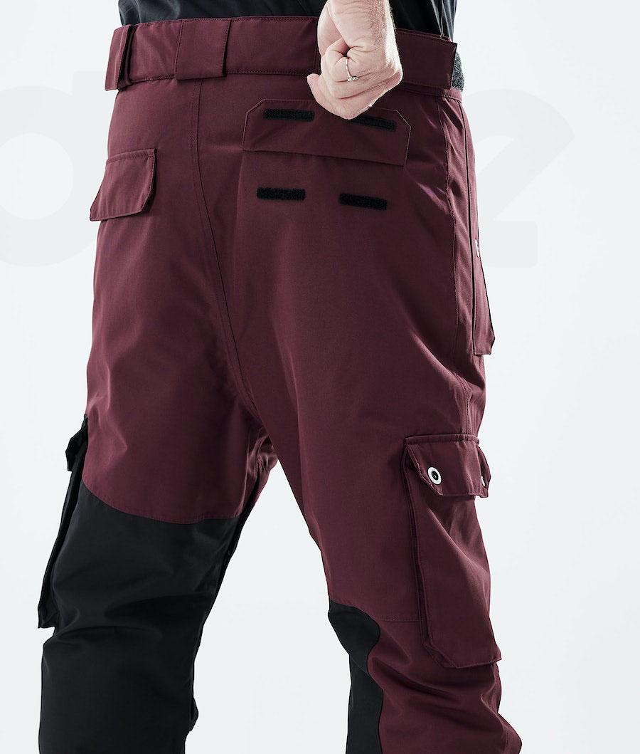 Dope Adept 2021 Ski Broek Heren Bordeaux Zwart | NLAP2601