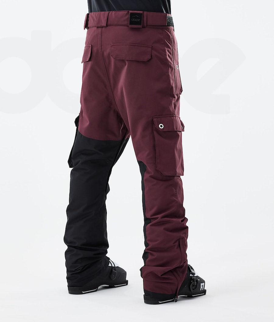 Dope Adept 2021 Ski Broek Heren Bordeaux Zwart | NLAP2601