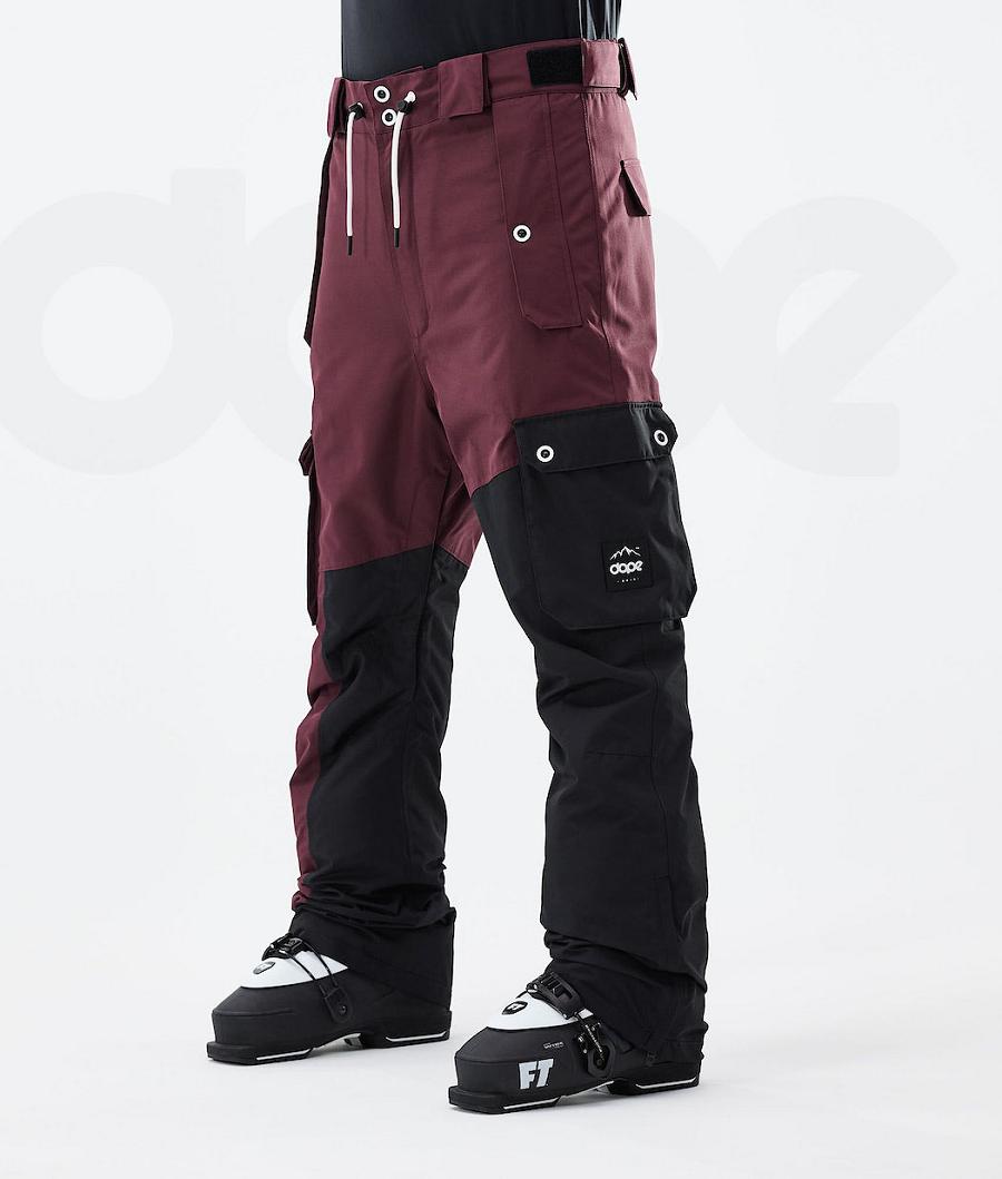 Dope Adept 2021 Ski Broek Heren Bordeaux Zwart | NLAP2601