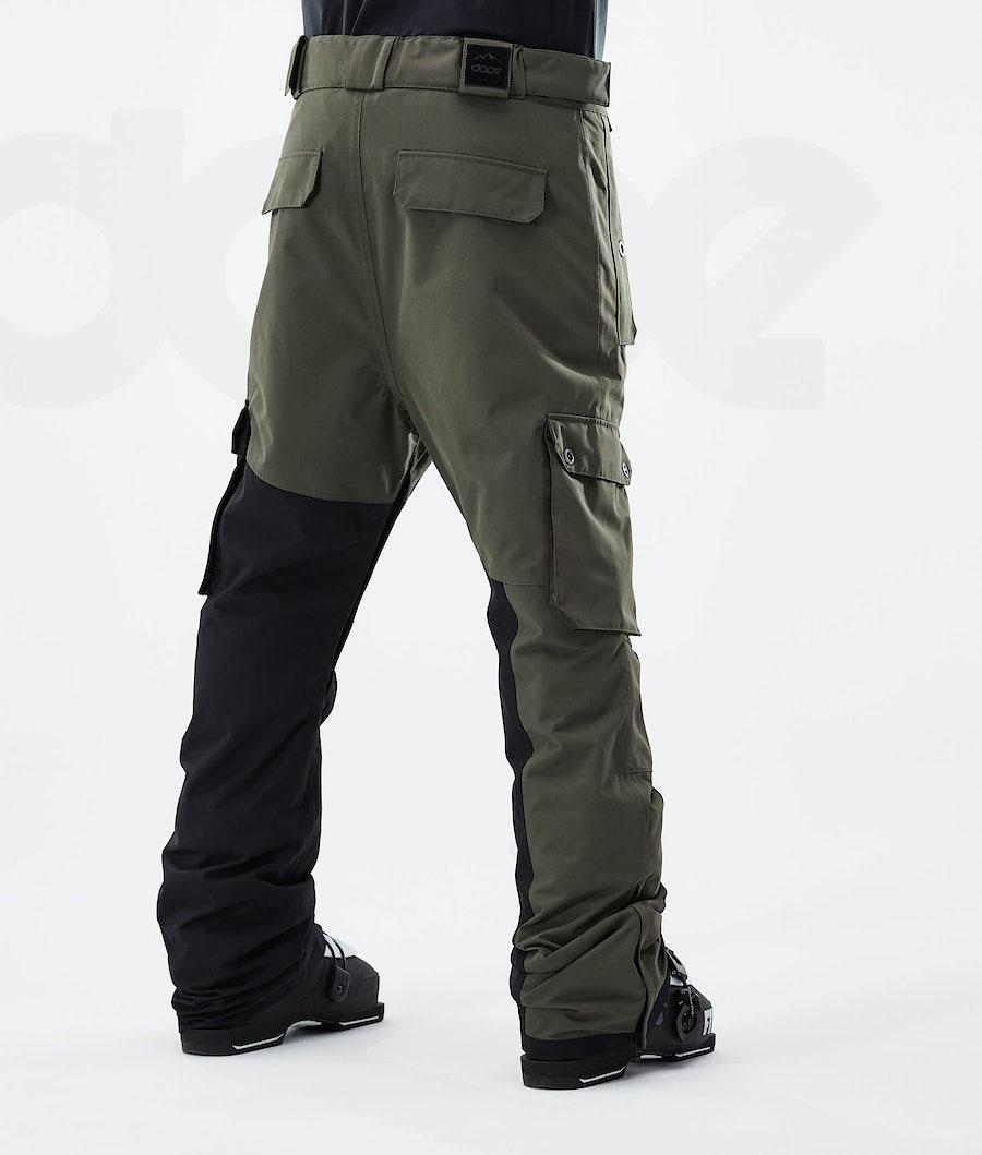 Dope Adept 2021 Ski Broek Heren Olijfgroen Groen Zwart | NLPQ2602