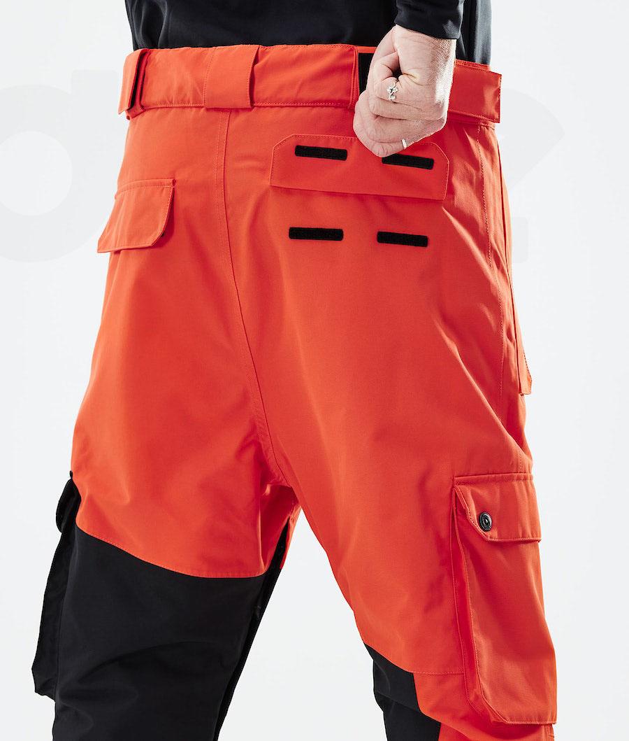 Dope Adept 2021 Ski Broek Heren Oranje Zwart | NLSO2600