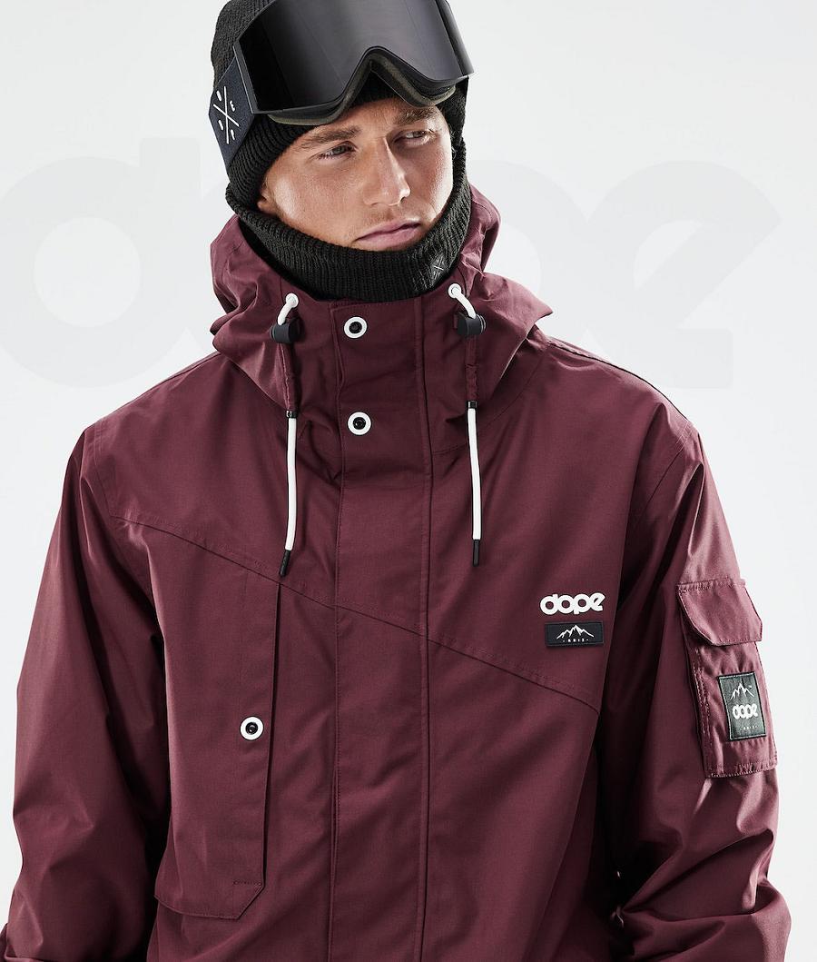 Dope Adept 2021 Ski-jassen Heren Bordeaux | NLBC2872