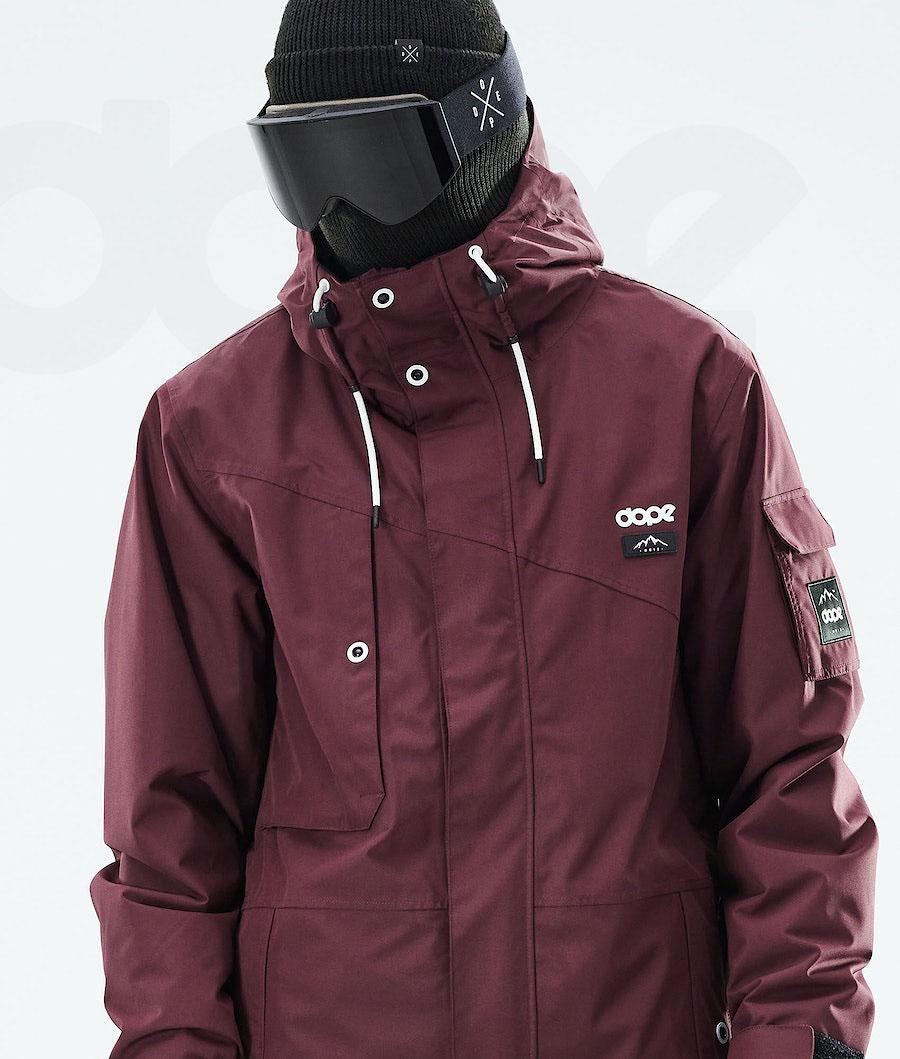 Dope Adept 2021 Ski-jassen Heren Bordeaux | NLBC2872