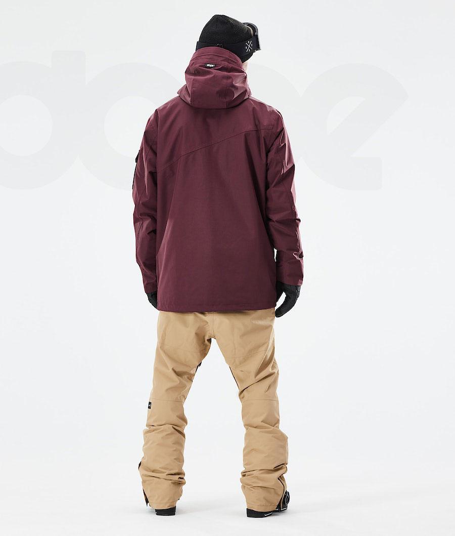 Dope Adept 2021 Ski-jassen Heren Bordeaux | NLBC2872