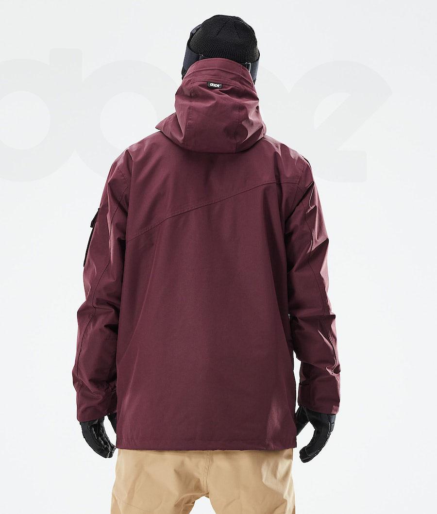 Dope Adept 2021 Ski-jassen Heren Bordeaux | NLBC2872