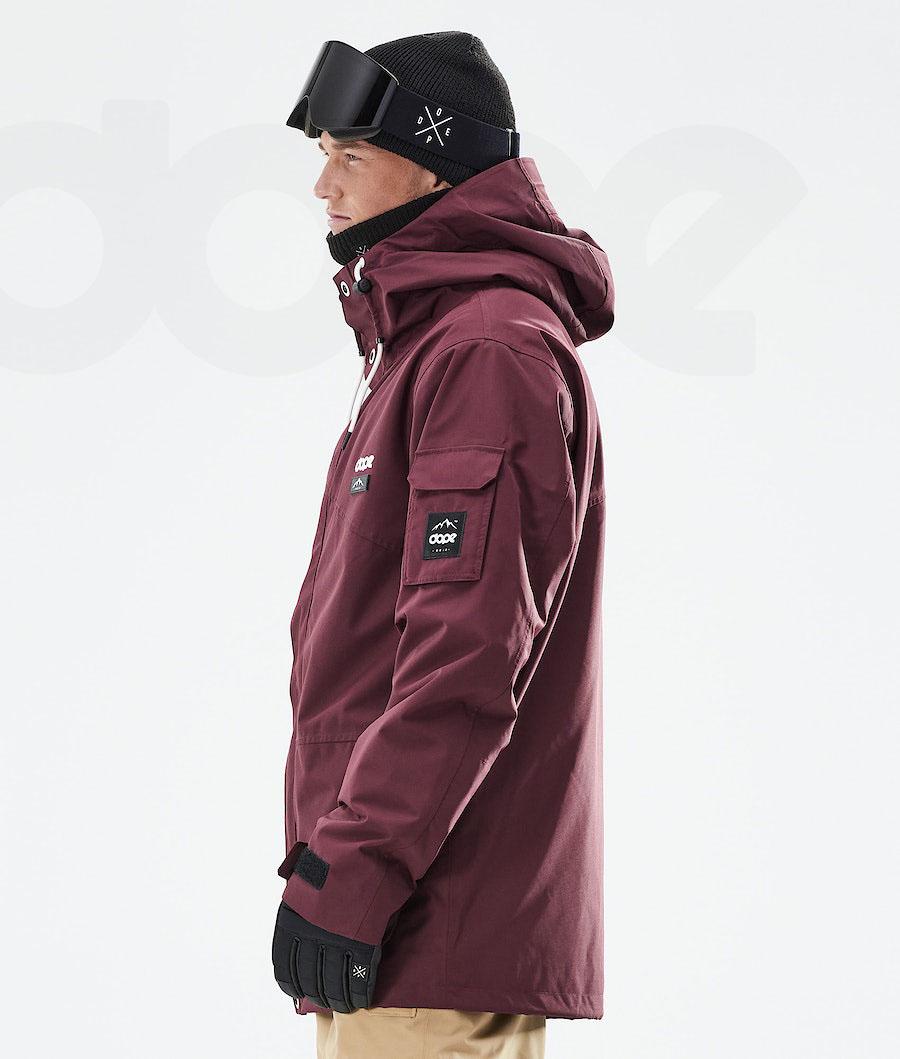 Dope Adept 2021 Ski-jassen Heren Bordeaux | NLBC2872