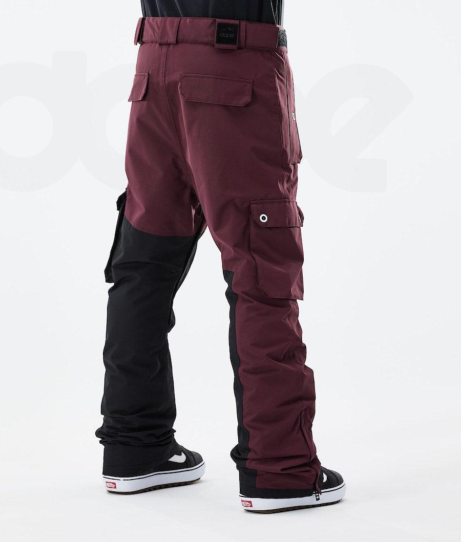 Dope Adept 2021 Snowboard Broeken Heren Bordeaux Zwart | NLCE2538