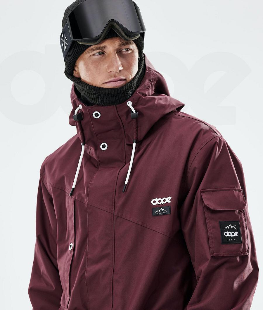 Dope Adept 2021 Snowboard Jassen Heren Bordeaux | NLMA2728