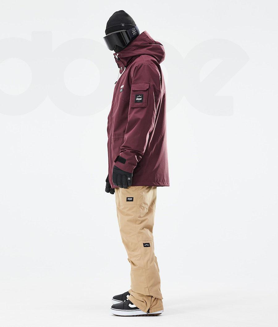 Dope Adept 2021 Snowboard Jassen Heren Bordeaux | NLMA2728