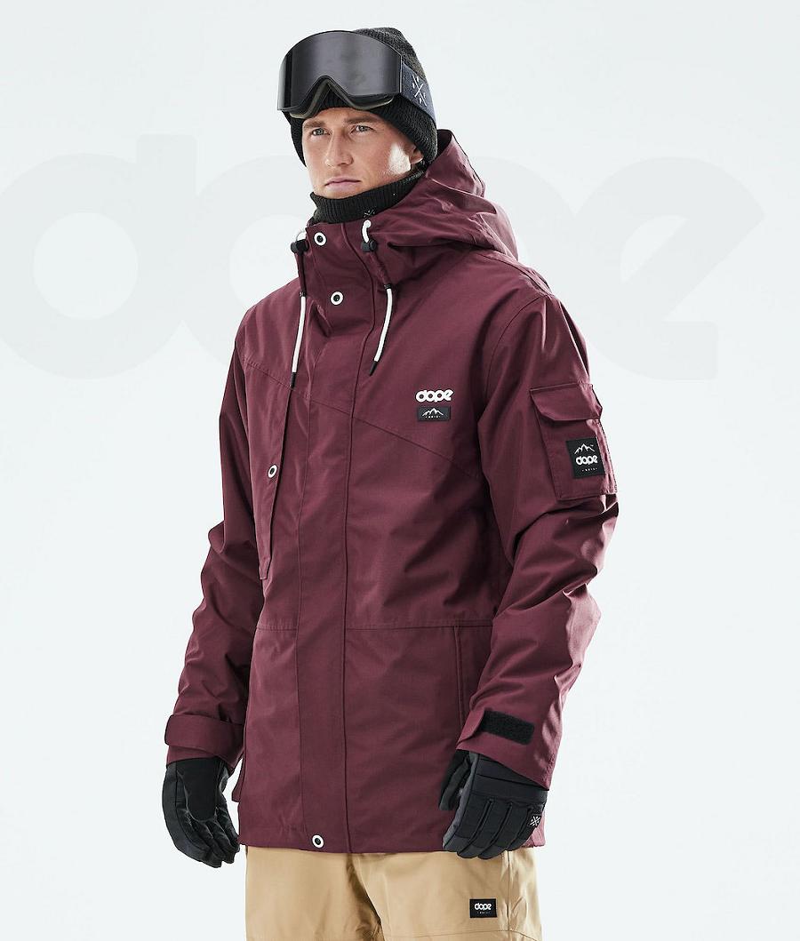 Dope Adept 2021 Snowboard Jassen Heren Bordeaux | NLMA2728