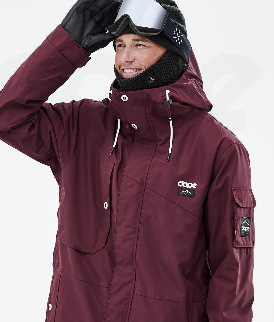 Dope Adept Ski-jassen Heren Bordeaux | NLOR2861