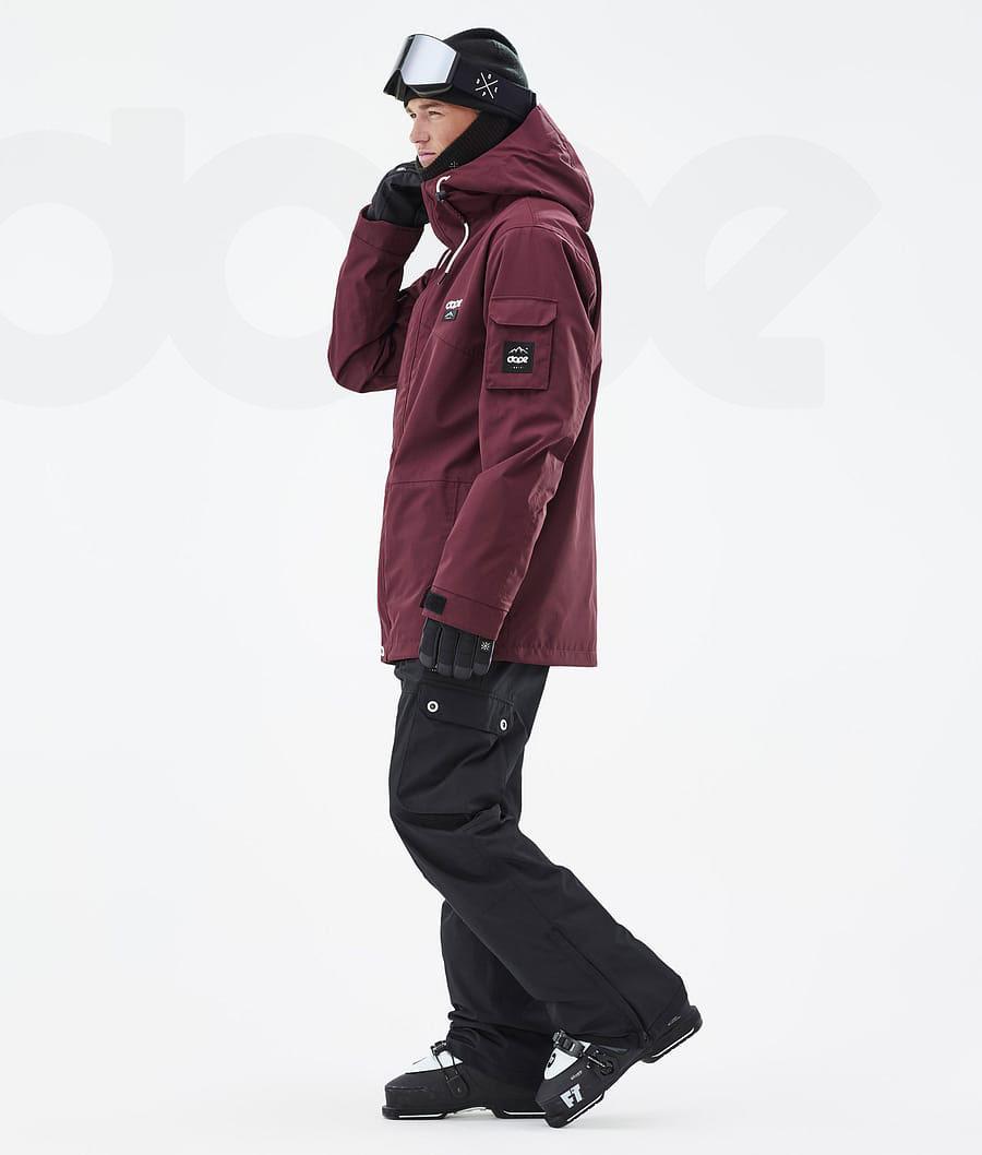 Dope Adept Ski-jassen Heren Bordeaux | NLOR2861