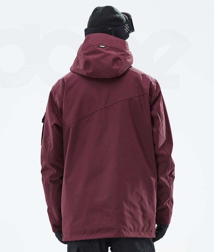 Dope Adept Ski-jassen Heren Bordeaux | NLOR2861