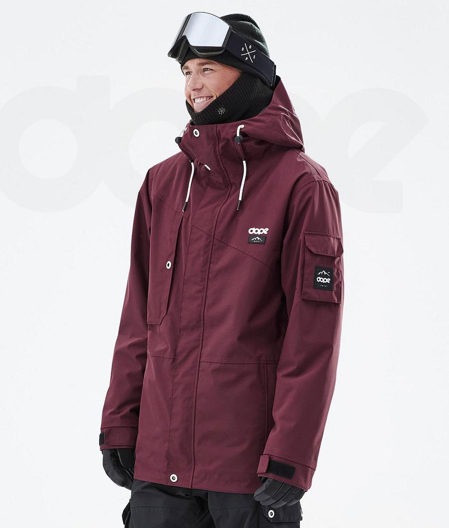 Dope Adept Ski-jassen Heren Bordeaux | NLOR2861