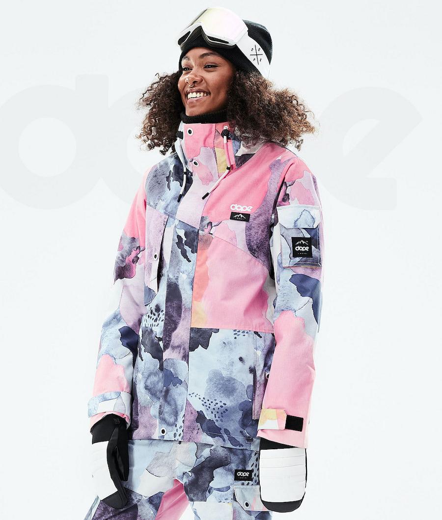 Dope Adept W 2021 Ski-jassen Dames Gekleurd | NLPQ3566