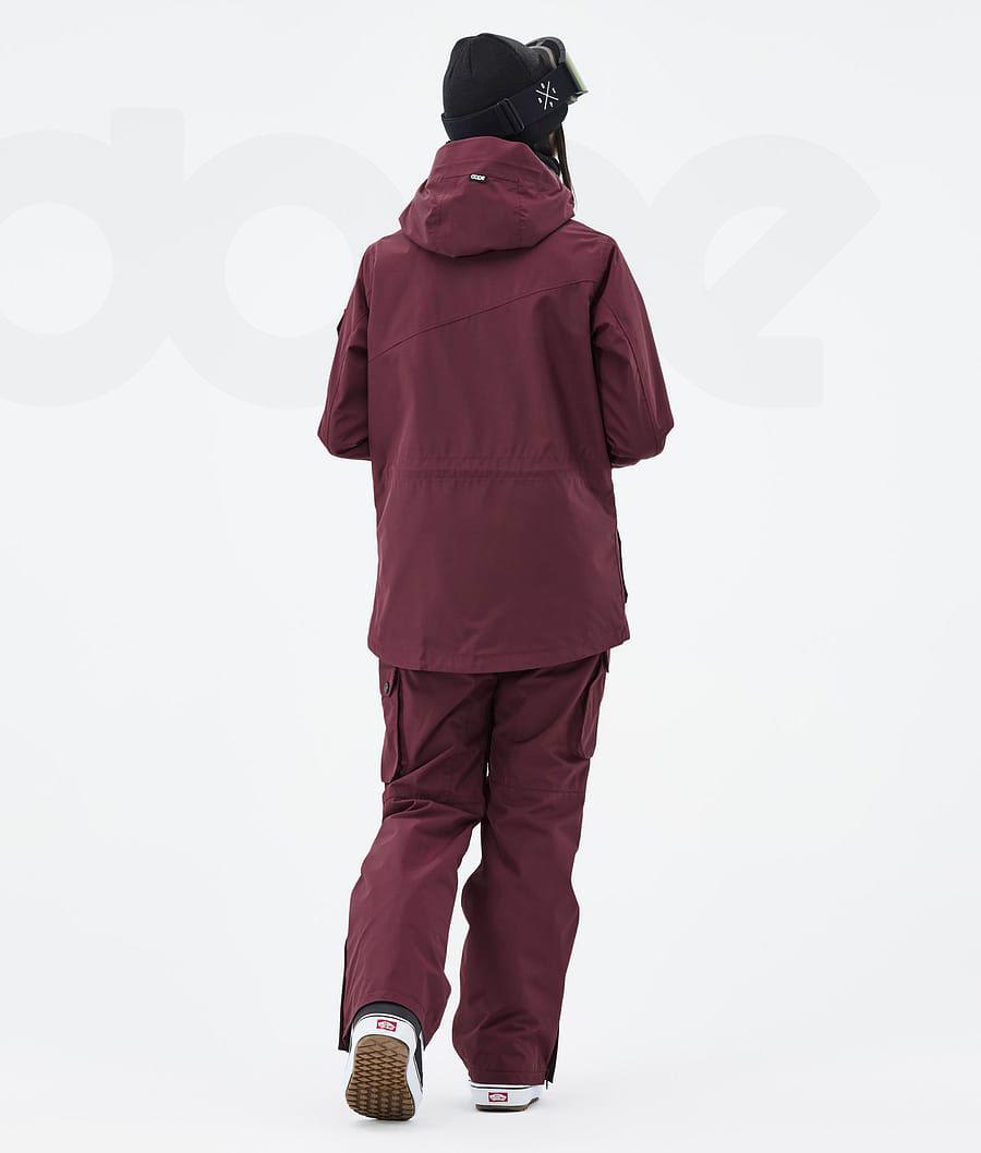 Dope Adept W Don Snowboard Jassen Dames Bordeaux | NLKI3401