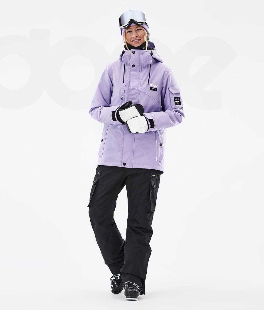 Dope Adept W Faded Ski-jassen Dames Paars | NLRW3572