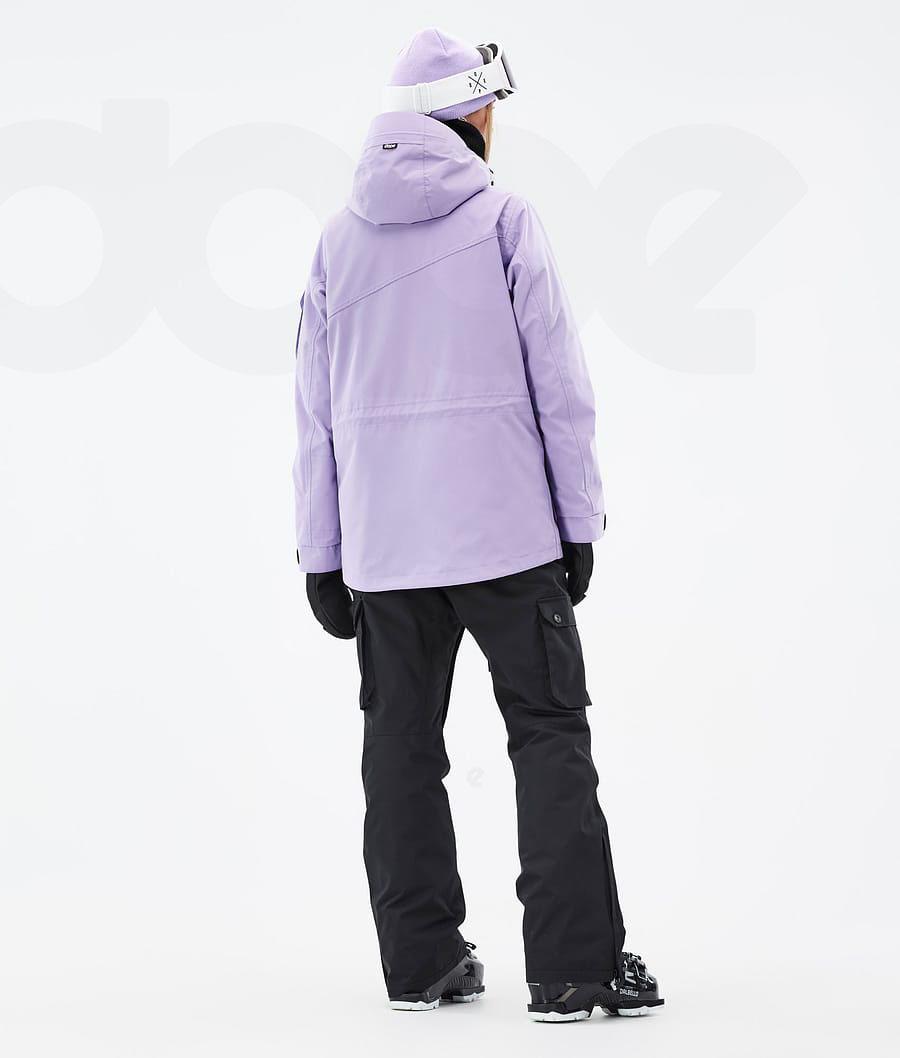 Dope Adept W Faded Ski-jassen Dames Paars | NLRW3572