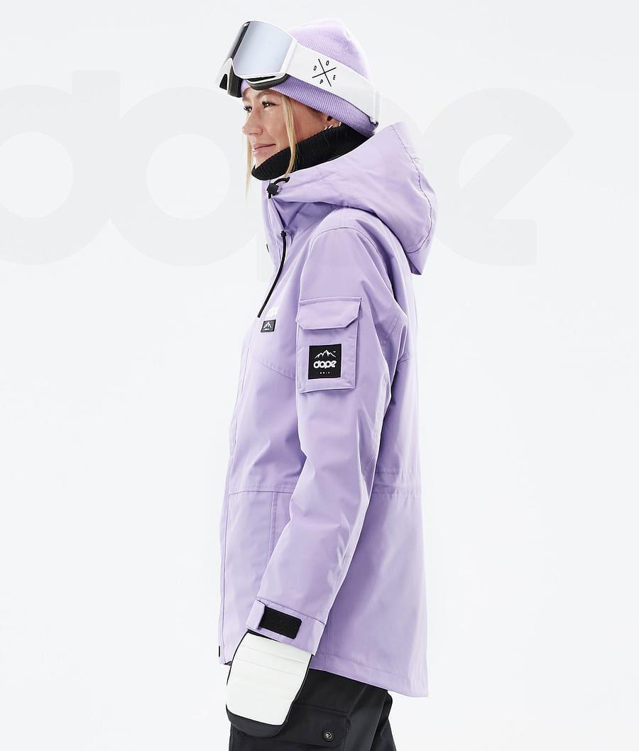 Dope Adept W Faded Ski-jassen Dames Paars | NLRW3572