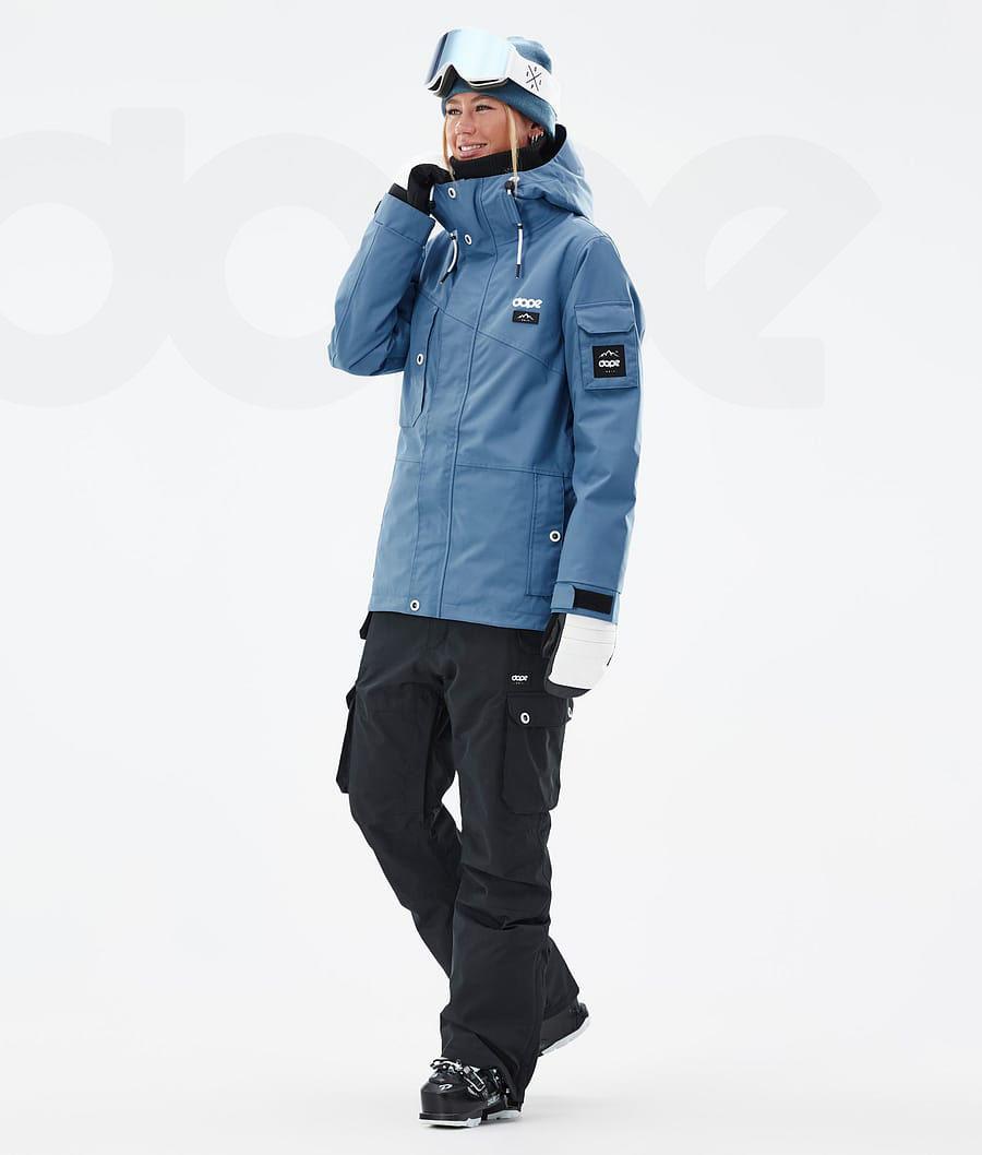 Dope Adept W Ski-jassen Dames Blauw Grijs | NLFM3562