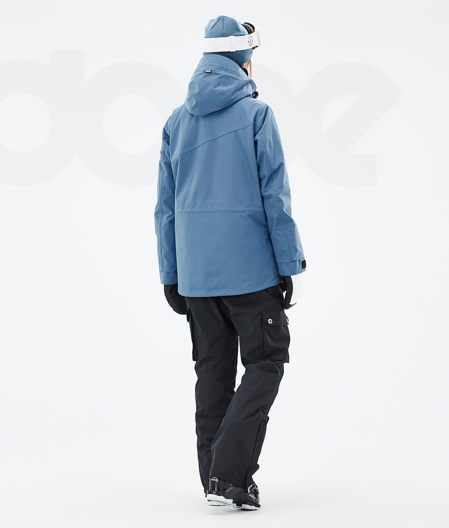 Dope Adept W Ski-jassen Dames Blauw Grijs | NLFM3562