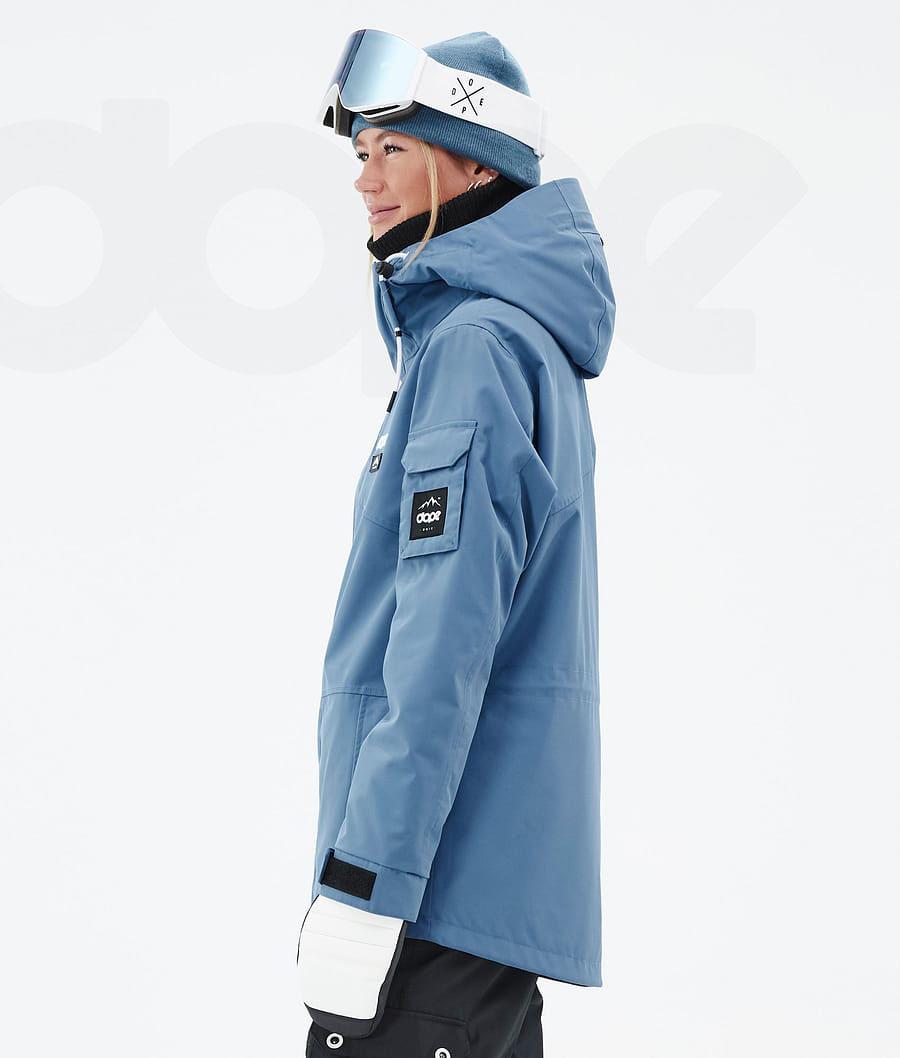 Dope Adept W Ski-jassen Dames Blauw Grijs | NLFM3562