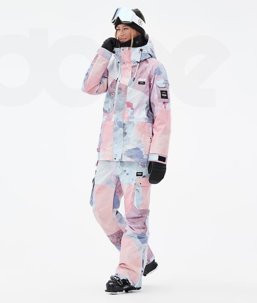 Dope Adept W Ski-jassen Dames Roze Gekleurd | NLHK3559