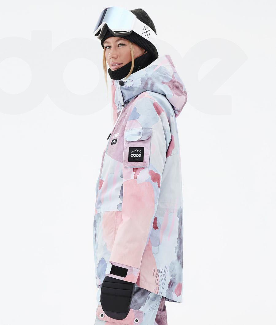 Dope Adept W Ski-jassen Dames Roze Gekleurd | NLHK3559