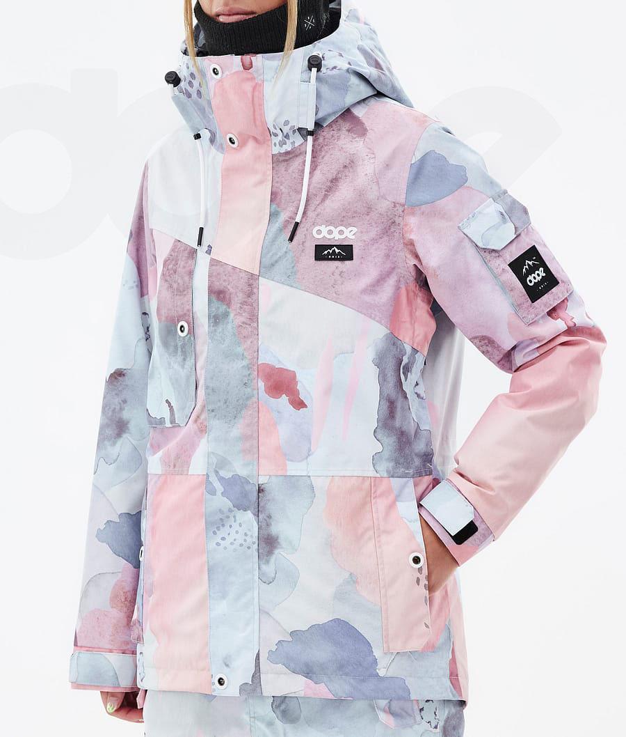 Dope Adept W Ski-jassen Dames Roze Gekleurd | NLHK3559