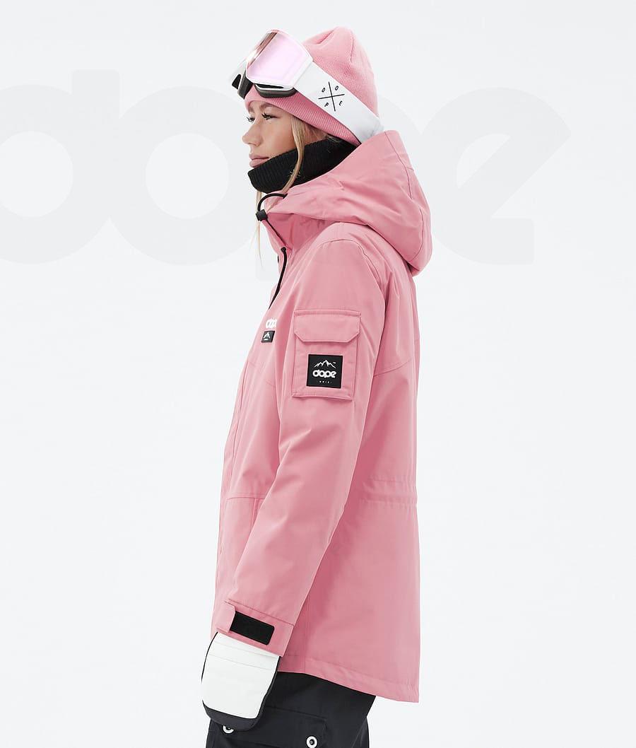 Dope Adept W Ski-jassen Dames Roze Zwart | NLJJ3558