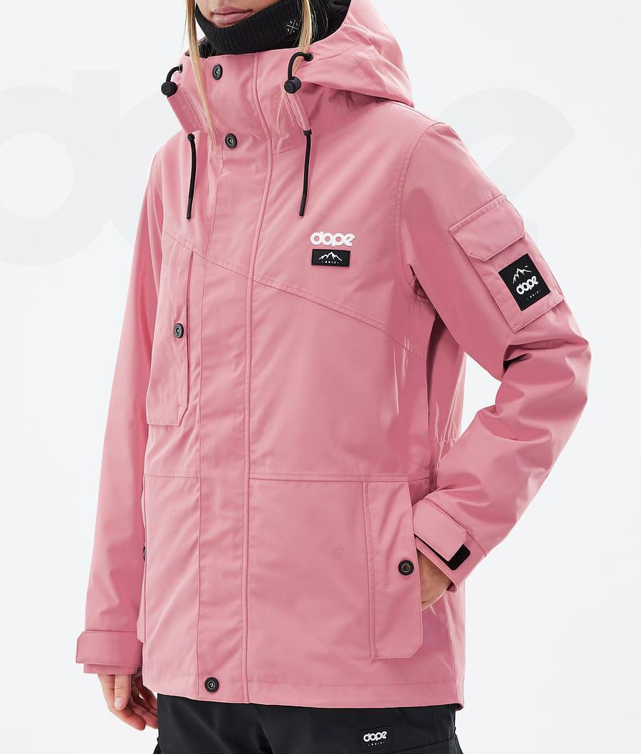 Dope Adept W Ski-jassen Dames Roze Zwart | NLJJ3558