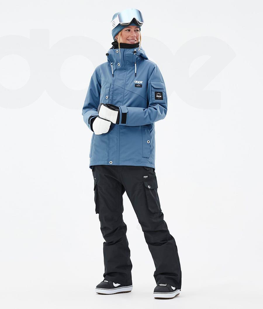 Dope Adept W Snowboard Jassen Dames Blauw Grijs | NLAP3382