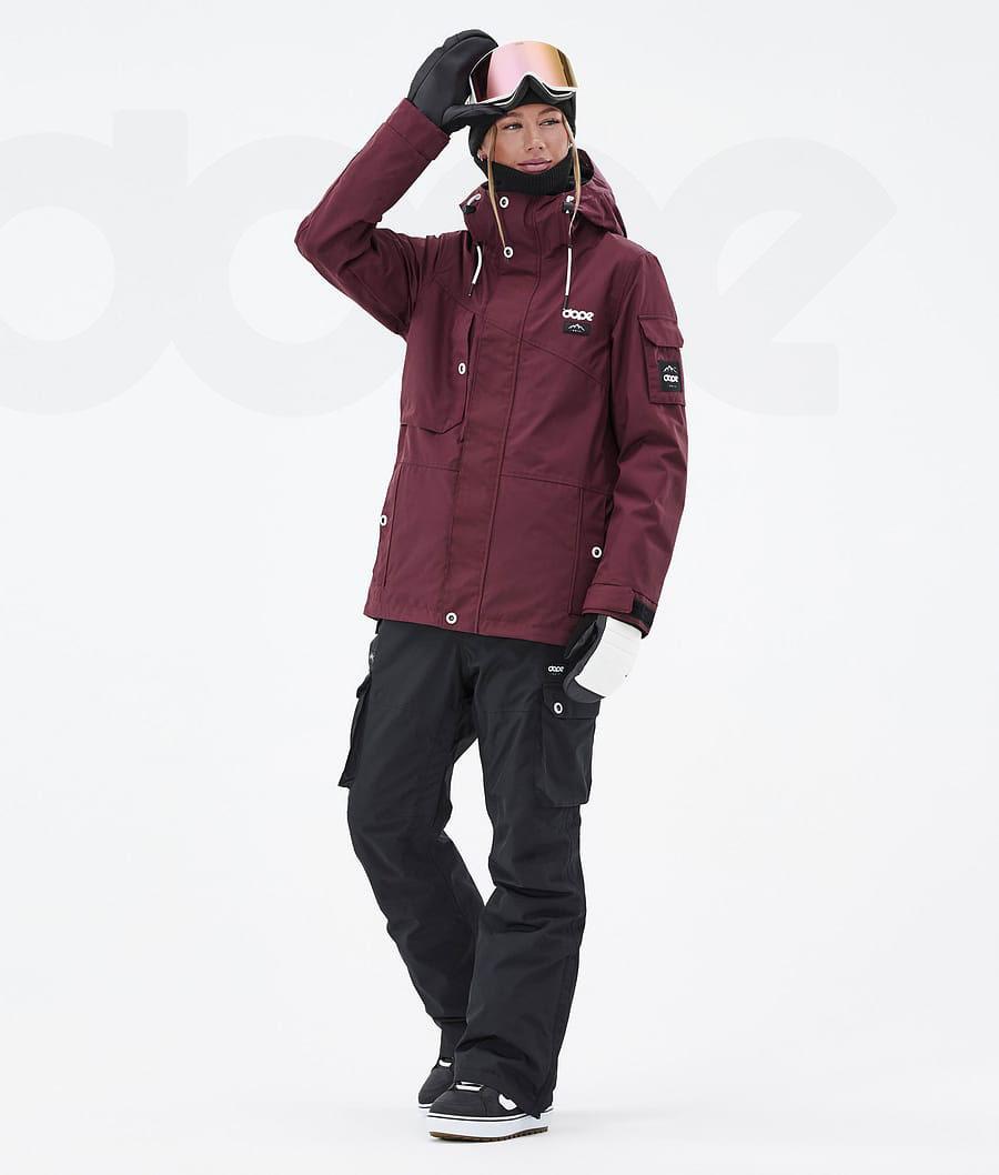 Dope Adept W Snowboard Jassen Dames Bordeaux | NLUT3386