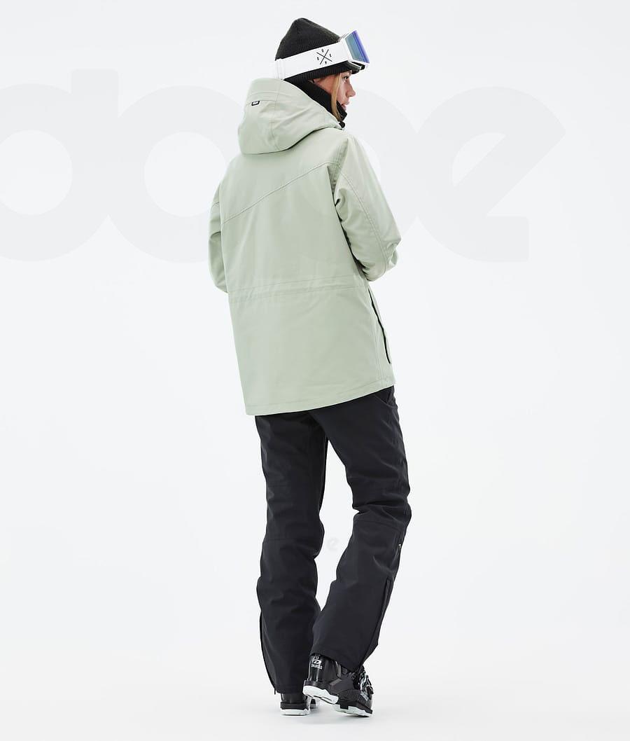 Dope Adept W Soft Ski-jassen Dames Groen | NLWY3574