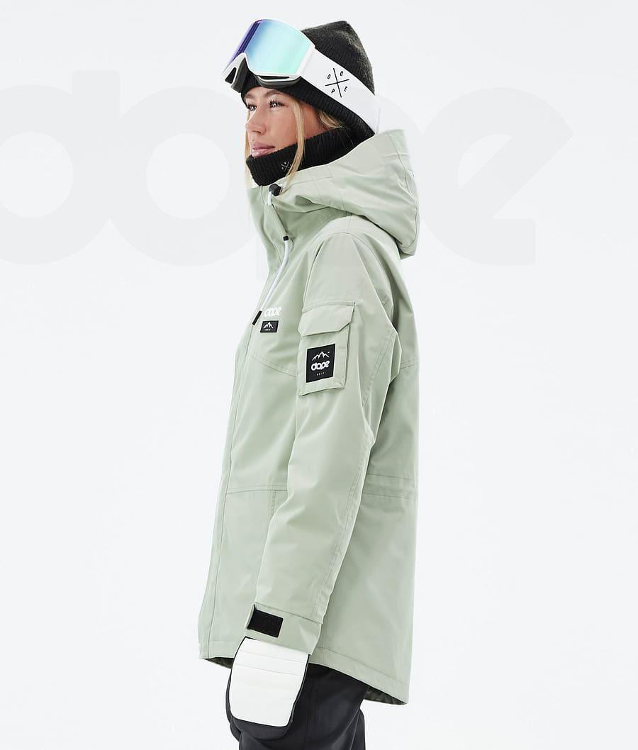 Dope Adept W Soft Ski-jassen Dames Groen | NLWY3574