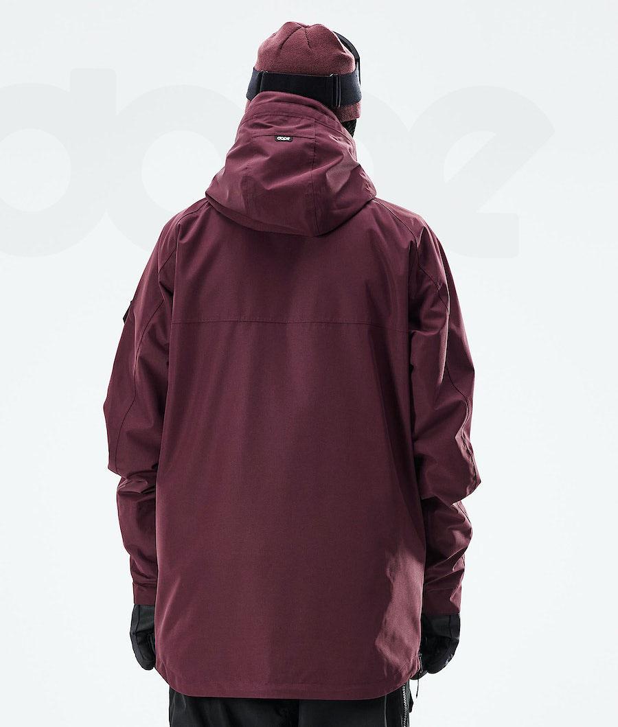 Dope Akin 2021 Snowboard Jassen Heren Bordeaux | NLIS2746