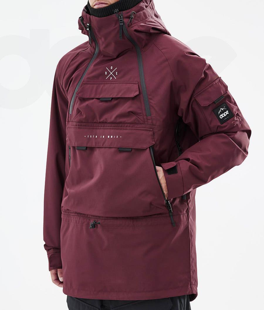 Dope Akin Ski-jassen Heren Bordeaux | NLJJ2879