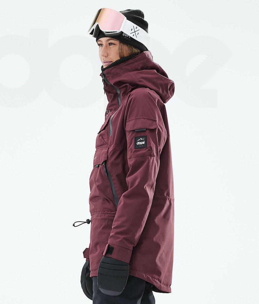 Dope Akin W 2019 Ski-jassen Dames Bordeaux | NLSO3582