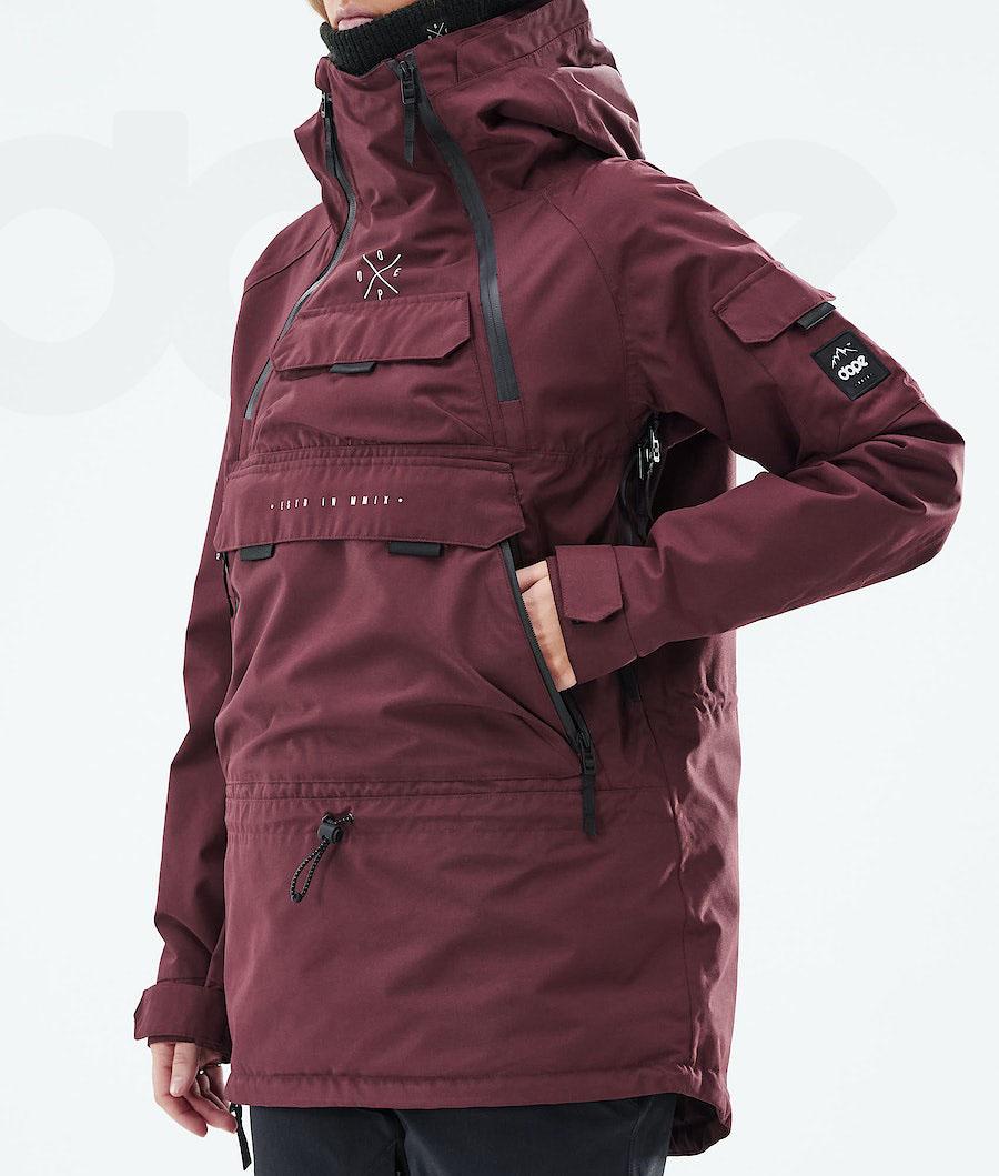 Dope Akin W 2019 Ski-jassen Dames Bordeaux | NLSO3582