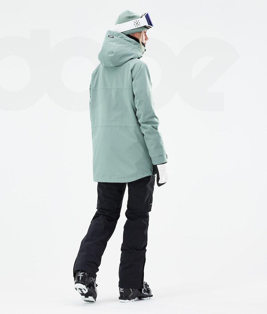 Dope Akin W 2021 Ski-jassen Dames Groen | NLDN3588