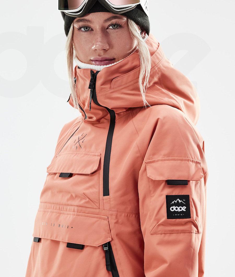 Dope Akin W 2021 Ski-jassen Dames Oranje | NLPQ3584