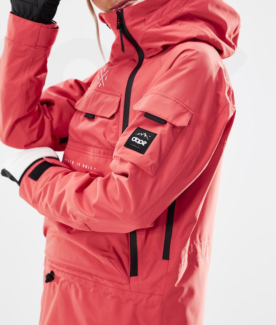 Dope Akin W 2021 Ski-jassen Dames Rood | NLAP3583