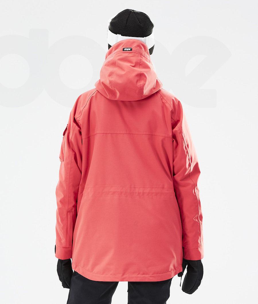 Dope Akin W 2021 Ski-jassen Dames Rood | NLAP3583