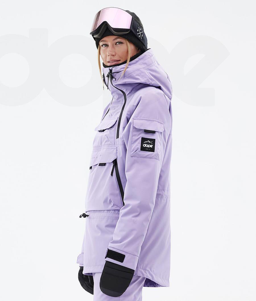 Dope Akin W Ski-jassen Dames Paars | NLGL3579