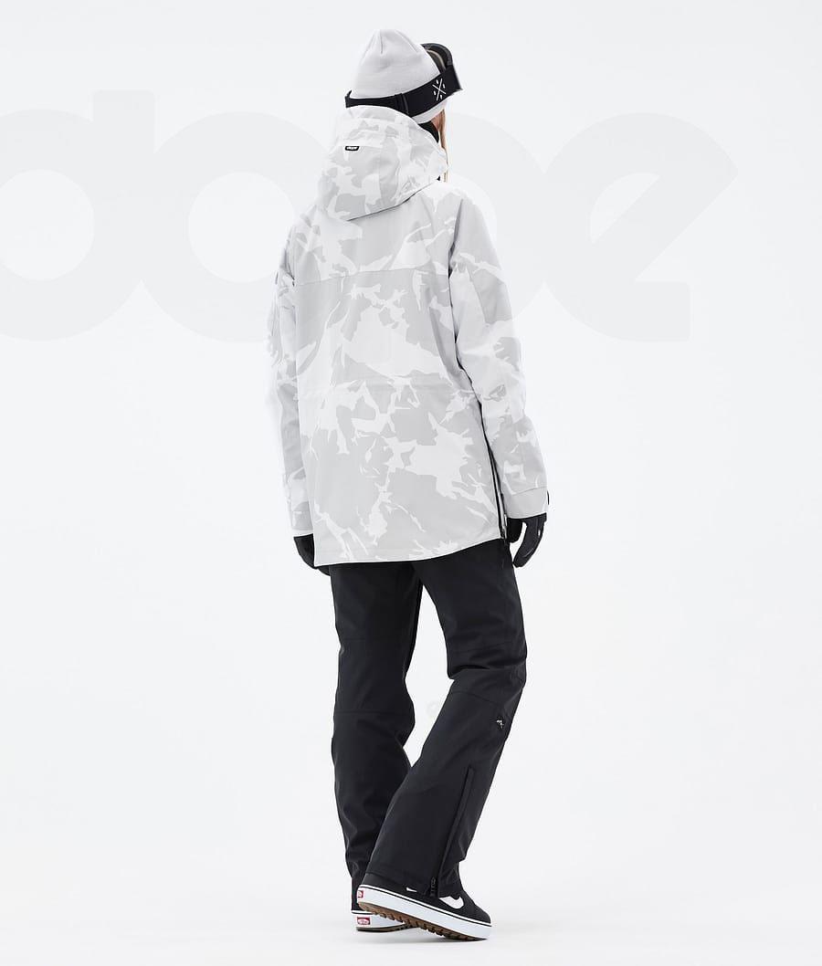 Dope Akin W Snowboard Jassen Dames Grijs Camo | NLSO3408