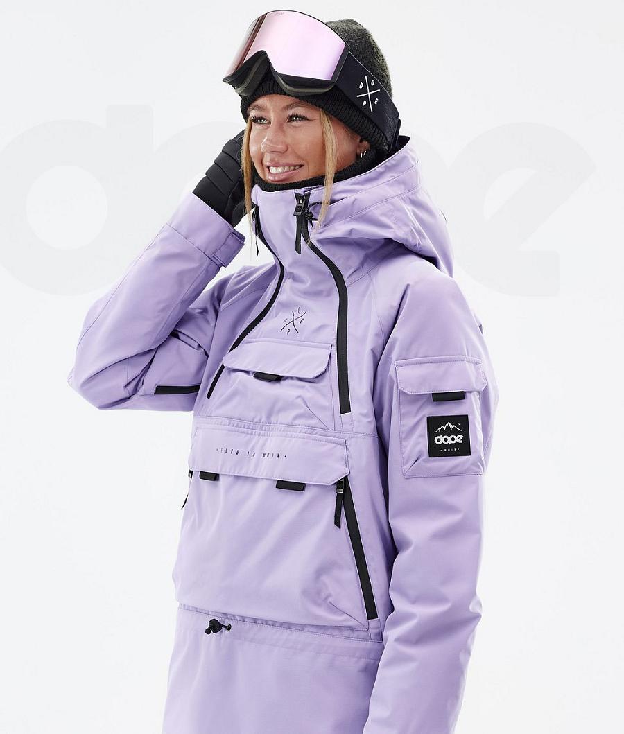 Dope Akin W Snowboard Jassen Dames Paars | NLHK3404