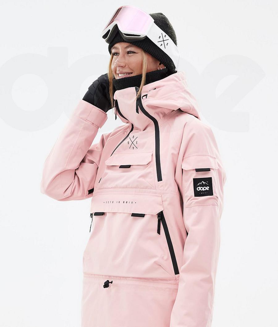 Dope Akin W Snowboard Jassen Dames Roze | NLAP3409