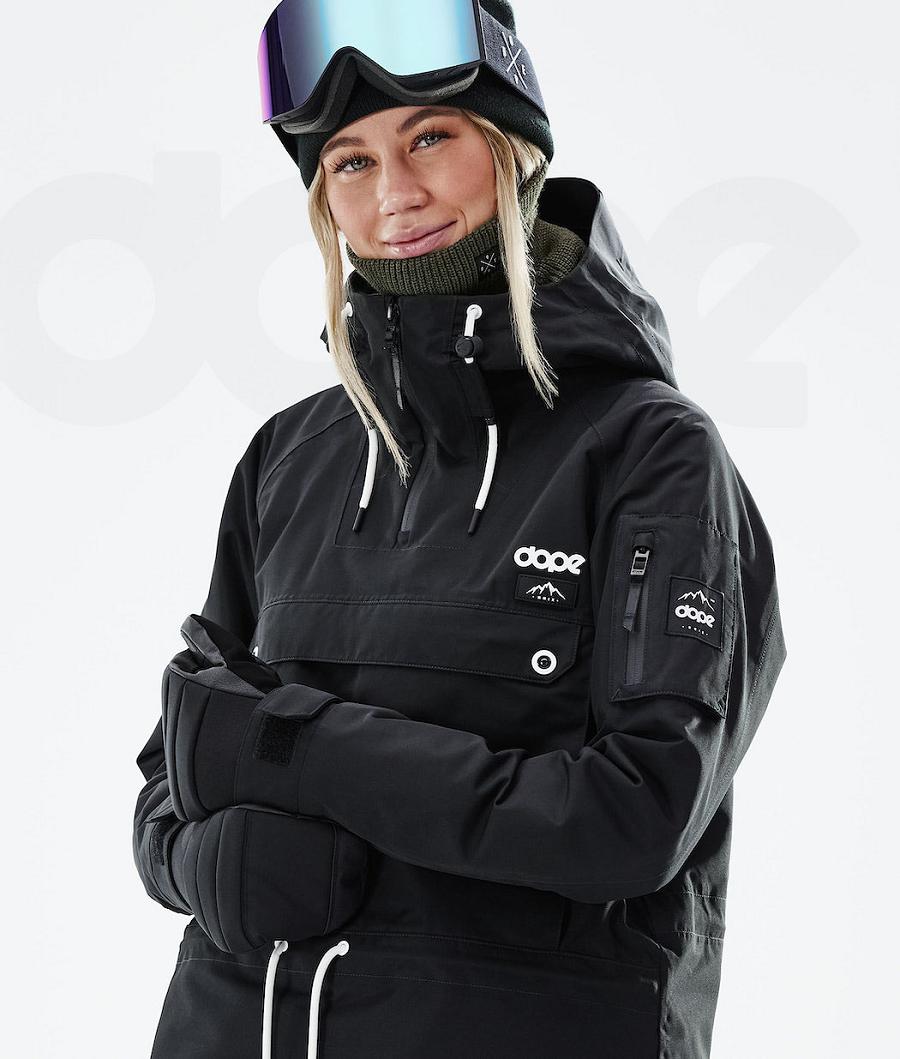 Dope Annok W 2021 Ski-jassen Dames Zwart | NLQZ3600