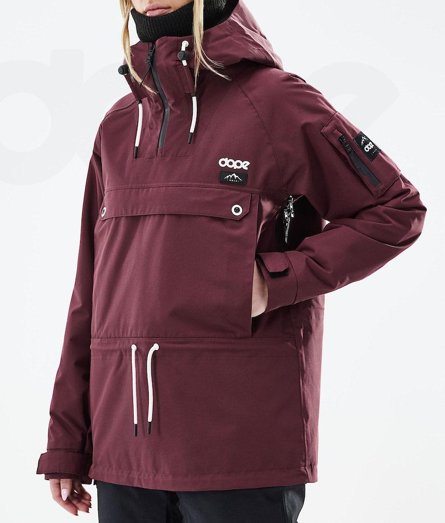 Dope Annok W 2021 Snowboard Jassen Dames Bordeaux | NLAP3434